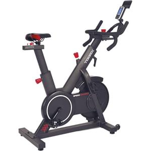 Toorx SRX-SPEED-MAG-PRO [Spin Bike Magnetica Professionale Volano 20kg Indoor Cycle Spinning App Ready 3.0] Cyclette Spinning Cardio Fitness con Resistenza 24 Livelli LCD Watt RPM Kinomap Zwift