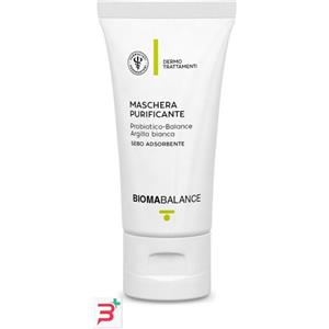 UNIFARCO Maschera Purificante Biomacontrol 50 ml - Argilla Bianca e Probiotico-Balance