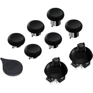 GuliKit Joysticks Replacement Module, 720° Adjustable TMR Magnetic Joystick Replacement Kit, for PS5 DualSense/DualSense Edge Controller, Anti-drift Stick Repair Module with 3 Pairs Thumbstick Cap