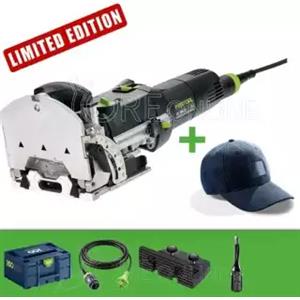 Festool DF 500 Q-Plus 100Y Limited Edition - Fresatrice per giunzioni Domino con accessori in systainer e pulizia automatica del filtro