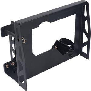 SatcOp Supporto Pialla Elettrico Pieghevole, Struttura Stabile, Verniciato Nero Opaco, Piastra In Acciaio Facile Maneggiare, Supporto Pialla Pieghevole, Piegatura CNC per la Lavorazione Del Legno