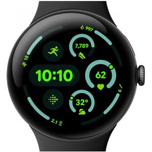 Google Pixel Watch 3 45 mm BT Nero Obsidiana GA05785-DE