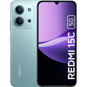 Xiaomi Redmi 15c 5G (6.9) 4GB RAM 128GB Mint Green DS SMARTPHONE GARANZIA ITALIA