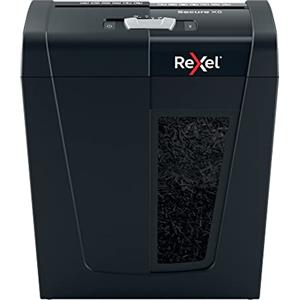 REXEL Secure X8, Distruggidocumenti Manuale, 9-8 Fogli A4 (70-80 gr/mq), Taglio a Frammento, Livello di sicurezza P-4, per Uso Personale/Home Office, Capacità 14 Litri, 2020123EU