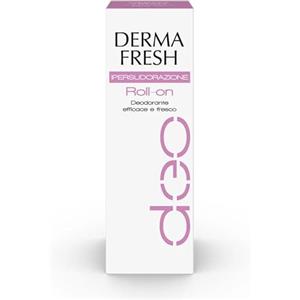 Dermafresh Ipersudorazione, Deodorante Attivo Roll On, Antitraspirante, 75 ml