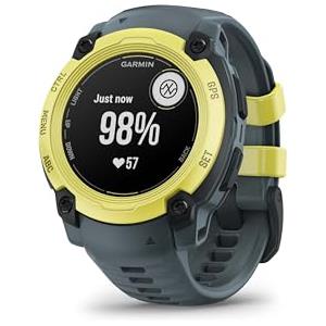 Garmin Instinct E, Smartwatch, 40mm, Display MIP, GPS, SpO2, +70 app per lo sport, Training Readiness, Activity Tracker 24/7, Notifiche, Connect IQ, Autonomia 14 giorni (Electeric Lime & Twilight)