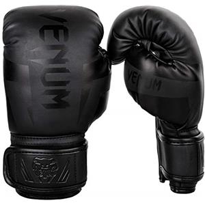 Venum, Elite Guantoni da boxe per bambini, unisex, S, nero