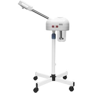 MINRS Evaporatore viso 2 in 1, 800 W, per sauna facciale, evaporatore per sauna, idratante, strumento di bellezza per famiglie, saloni di bellezza, spa