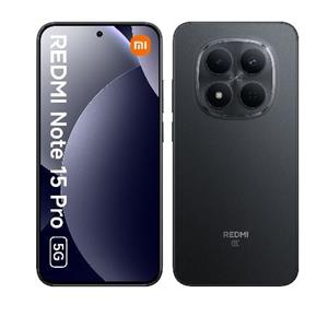 Xiaomi Smartphone Xiaomi Redmi Note 15 Pro 6.83'' 8GB/256GB/5G/Dual sim/6580mAh/Nero [REDMINOTE15PRO5G8256BLACK]
