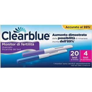 Clearblue Advanced - 20 Test di Fertilità e 4 Test di Gravidanza per Monitor Digitale