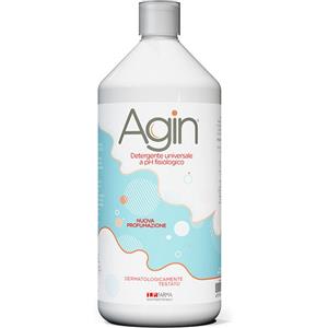 BIONATIVA Agin Detergente Universale pH Fisiologico 5.5 per Viso, Corpo e Igiene Intima - 1000 ml