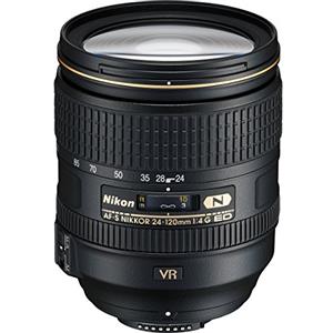 Nikon Obiettivo Nikkor AF-S 24-120 mm f/4G ED VR, Nero [Versione EU]