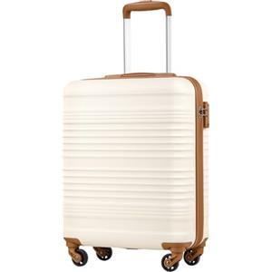 COOLIFE EasyJet Trolley Bagaglio a Mano 55x40x20, Valigia Bagaglio a mano,Chiusura a combinazione laterale con TSA