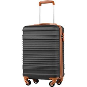 COOLIFE Ryanair Valigia Bagaglio a mano,Valigie,Trolley,Valigia da cabina 55×35×20,Chiusura a combinazione laterale con TSA