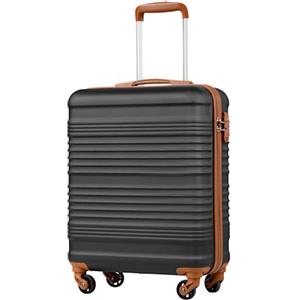 COOLIFE EasyJet Trolley Bagaglio a Mano 55x40x20, Valigia Bagaglio a mano,Chiusura a combinazione laterale con TSA