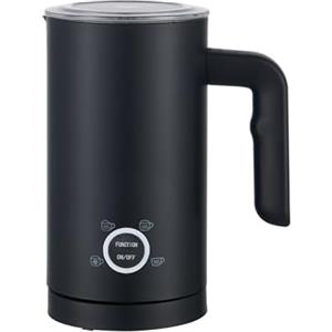 Silver Style - Schiumatore di latte, tè matcha - nero, 500 W, riscaldamento con 4 funzioni, capacità 300 ml, spegnimento automatico, selettore con retroilluminazione LED, 15 ricette incluse!