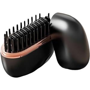 Generico Mini Pettine Lisciante Per Capelli - Spazzola Lisciante Per Capello Senza Fili Ricaricabile Con 3 Livelli Di Temperatura - Pettine Spazzola Per Capelli Riscaldamento Rapido Per Viaggio