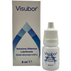 VISUBOR Soluzione Oftalmica Lubrificante 8g - Sodio Ialuronato 0,30%