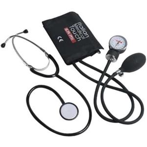 CA-MI Srl Sfigmomanometro Aneroide A-100 con Stetoscopio - Gonfiaggio Manuale per Misurazione della Pressione