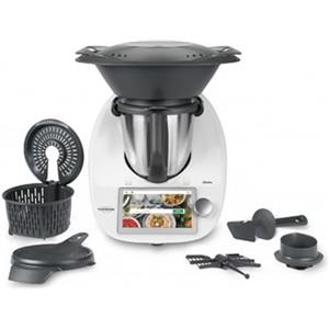 DIERRESTORE Bimby TM6 Robot da Cucina Multifunzione con Touchscreen, Ricette Guidate Cookidoo, Wi-Fi, Bilancia Integrata, Cottura Alta Temperatura/Sottovuoto/Lenta, Cottura Multilivello, Autopulizia