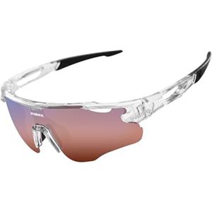 INBIKE Occhiali da Ciclismo Polarizzati Occhiali da Sole Occhiali Sportivi Anti-UV da Uomo e Donna