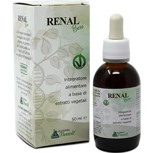 ALCHIMIA BENOIT RENAL BEN 50ML - Integratore con estratti vegetali per drenaggio e funzionalità urinaria