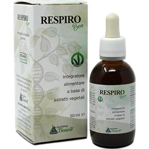 Alchimia Benoit RESPIRO Ben - Integratore alimentare 50 ml con gemme di Ribes e Carpino