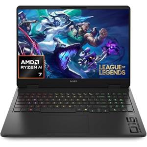 HP OMEN 16-ap0001sl, Notebook, Ryzen AI 7 350, 32GB RAM, 1TB SSD, Display 16 2.5K IPS 240Hz, Antiriflesso, NVIDIA RTX 5070 8GB, PrivacyCam TNR 1080p, 3 Mesi di PC Game Pass Inclusi, Windows 11, Nero