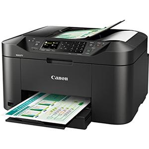 Canon Maxif MB2150 Stampante Multifunzione Inkjet, 19 ipm in Bianco e Nero, 13 ipm a Colori, 600 x 1200 dpi, Nero/Antracite