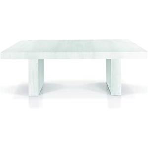 KONTE.DESIGN Tavolo JESOLO allungabile in legno, finitura Bianco Consumato, 160x90 cm - 410x90 cm, 18 posti