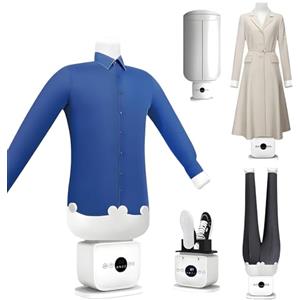 HuanEssentric Asciugatrice Ferro Stiro Ad Aria Calda Automatici Stira Camicie Gonfiabile Automatico Asciugatrice per Vestiti E Dispositivo Antirughe per Camicie per Camicie E Camicette D