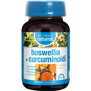 Dietmed Naturmil Boswellia Curcuma - Integratore Alimentare 90 Compresse per la Funzionalità Articolare