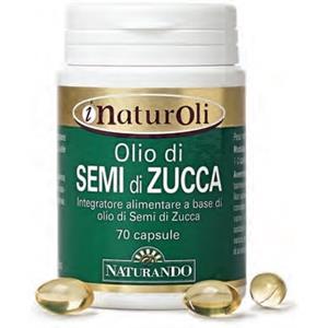 NATURANDO SRL Naturando I Naturoli Olio Di Semi Di Zucca 70 Capsule