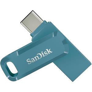 SanDisk Ultra Dual Drive Go USB 256GB unità flash USB USB Type-A / USB Type-C 3.2 Gen 1 (3.1 Gen 1) Blu