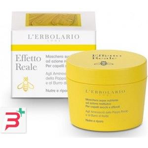 L'Erbolario Maschera Super Nutriente Effetto Reale 150ml - Nutriente e Restitutiva per Capelli Secchi e Sfibrati