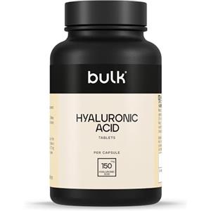 Bulk Pure Hyaluronic Acid Tablets, 150 mg, Pack of 180, Packaging May Vary, 180 Porzioni