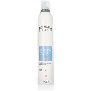 Goldwell Stylesign Bodifying Control Mousse 500ml - Mousse Volumizzante e Disciplinante per Capelli Fini