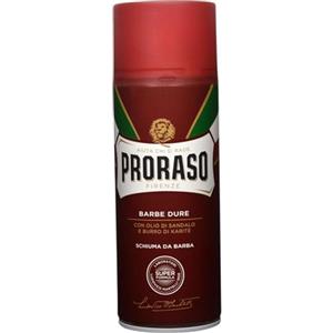 FEI FAN Schiuma Da Barba, BARBE DURE, Con Olio Di Sandalo e Burro Di Karité 400ml