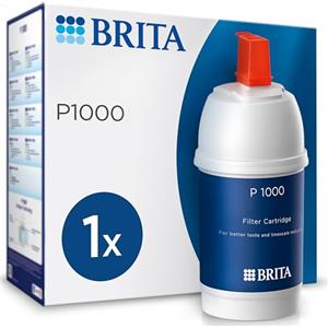 BRITA filtro P1000 per sistema filtrante mypure P1, 1200 l / 12 mesi (confezione da 1) - riduce calcare, metalli, cloro e impurità per un gusto migliore e per proteggere gli elettrodomestici