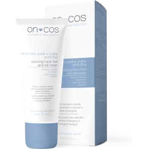 Oncos Crema Mani, Piedi e Unghie 100ml - Idratante, Protettiva e Lenitiva con Burro di Karité e Oli Naturali