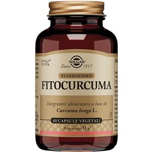 Solgar Fitocurcuma - Integratore Antiossidante a Base di Curcuma con 93% di Curcuminoidi - 60 Capsule Vegetali