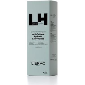 Lierac Homme Gel Idratante Energizzante 50 ml - Gel Viso Anti-Fatica e Rivitalizzante