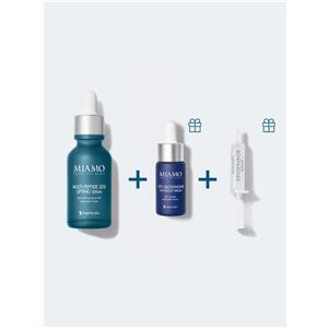MEDSPA Miamo 2026 Cofanetto Lift & AOX - Multi Peptide 20% Lifting Serum 30 ml GF5 Glutathione AOX Boost Serum 10 ml Epigenage Shot 1 ml