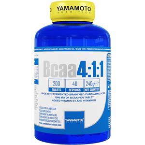 YAMAMOTO NUTRITION BCAA 411 200CP