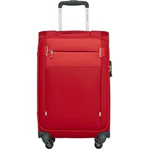Samsonite Citybeat, Valigetta e Trolley, Rosso (Red), Spinner S (55 cm - 35 L)