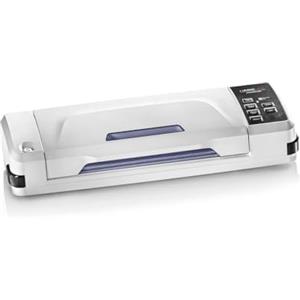 Magic Vac, Champion, Macchina Sottovuoto Alimenti Multifunzione Professionale, per Sacchetti Sottovuoto e Cottura, con Potente Motore e Kit Sottovuoto Alimenti, Brevettata, Made in Italy, Bianca