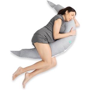 Koala Babycare Cuscino Gravidanza per Dormire XXL Sfoderabile - Cuscino Allattamento Ipoallergenico ed Ergonomico - Federa esterna 100% Cotone