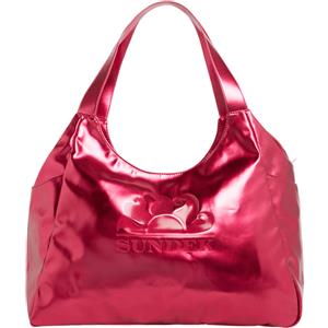 SUNDEK BORSA SHOPPER LAMINATA CON LOGO Mare