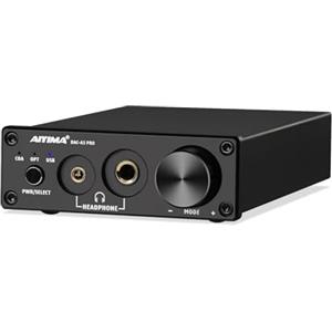 AIYIMA DAC A5 Pro Mini Amplificatore Per Cuffie HIFI USB DAC Decoder Audio 24BIT 192KHz Mini Stereo Decoder con DC12V