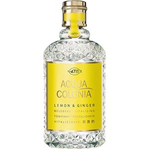 4711 Acqua Colonia Lemon & Ginger Eau de Cologne Unisex 170 ml - Fragranza Aromatica con Limone e Zenzero